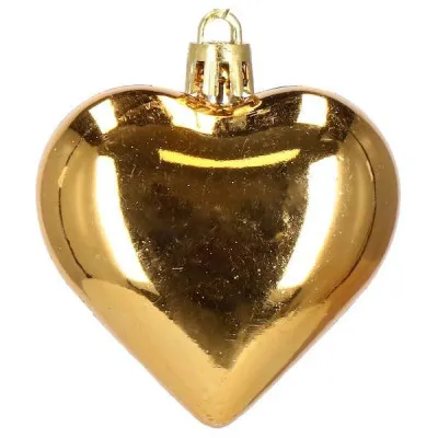 Maxi 155 dielna sada vianočných ozdôb zlatá