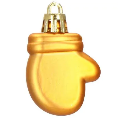 Maxi 155 dielna sada vianočných ozdôb zlatá