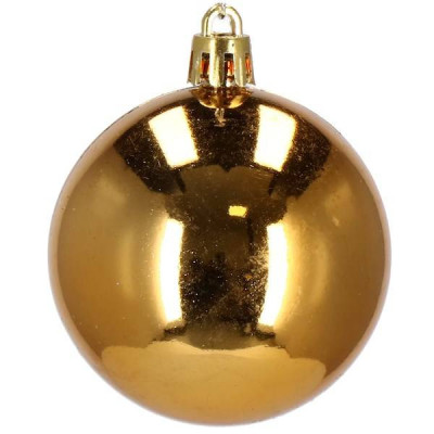 Maxi 155 dielna sada vianočných ozdôb zlatá