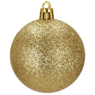 Maxi 155 dielna sada vianočných ozdôb zlatá