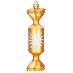 Maxi 155 dielna sada vianočných ozdôb zlatá