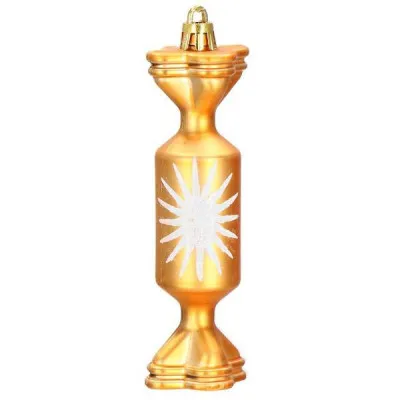 Maxi 155 dielna sada vianočných ozdôb zlatá