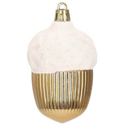 Maxi 155 dielna sada vianočných ozdôb zlatá