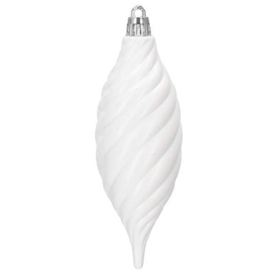 Maxi 72 dielna sada vianočných ozdôb biela