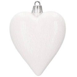 Maxi 72 dielna sada vianočných ozdôb biela