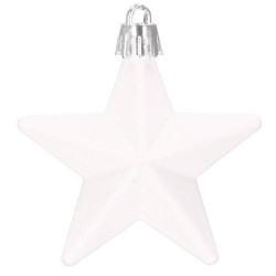 Maxi 105 dielna sada vianočných ozdôb červeno-biela