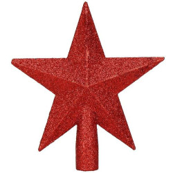 Maxi 105 dielna sada vianočných ozdôb červeno-biela