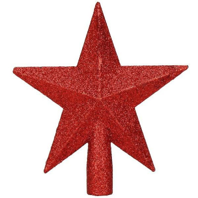 Maxi 105 dielna sada vianočných ozdôb červeno-biela