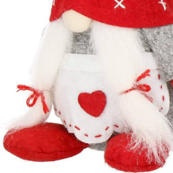 Škriatok GNOM v dievčenskom oblečku 27 cm