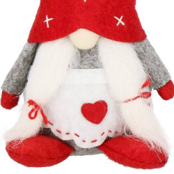 Škriatok GNOM v dievčenskom oblečku 27 cm