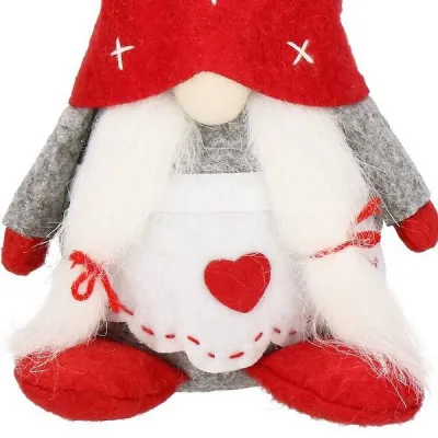 Škriatok GNOM v dievčenskom oblečku 27 cm