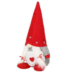 Škriatok GNOM v dievčenskom oblečku 27 cm