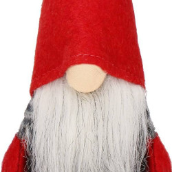 Škriatok GNOM v pruhovanom obleku 38 cm