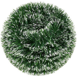 Vianočná reťaz Girlanda Premium 6m zelená zasnežená