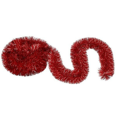 Vianočná reťaz Girlanda 6m červená