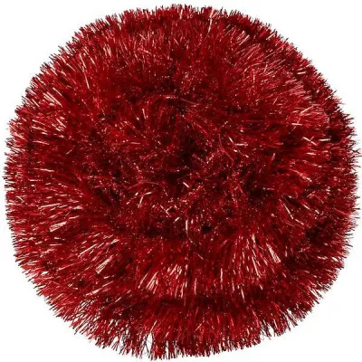 Vianočná reťaz Girlanda 6m červená