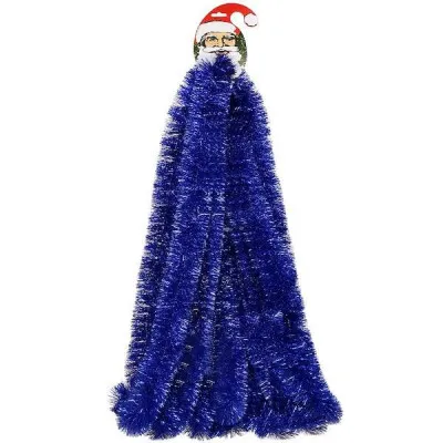 Vianočná reťaz Girlanda 6m modrá