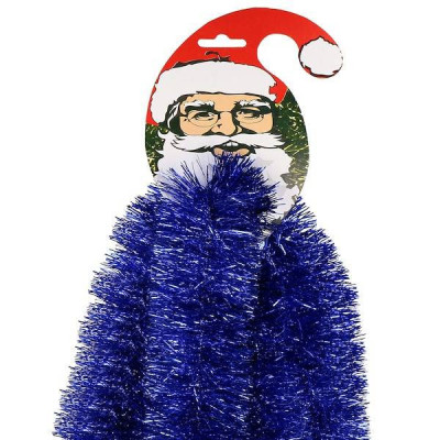 Vianočná reťaz Girlanda 6m modrá