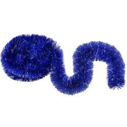 Vianočná reťaz Girlanda 6m modrá