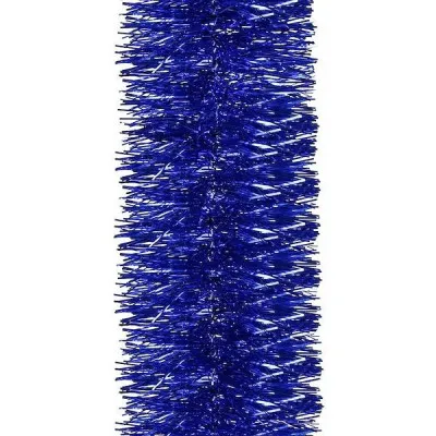 Vianočná reťaz Girlanda 6m modrá