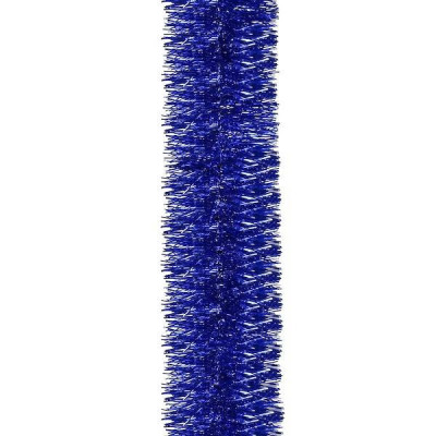 Vianočná reťaz Girlanda 6m modrá