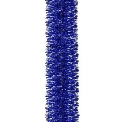 Vianočná reťaz Girlanda 6m modrá