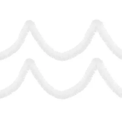 Vianočná reťaz Girlanda 6m biela