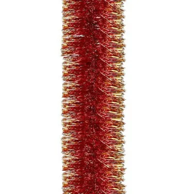 Vianočná reťaz Girlanda Premium 6m červeno-zlatá