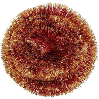 Vianočná reťaz Girlanda Premium 6m červeno-zlatá