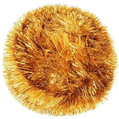 Vianočná reťaz Girlanda Premium 6m zlatá