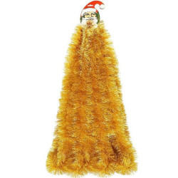 Vianočná reťaz Girlanda Premium 6m zlatá