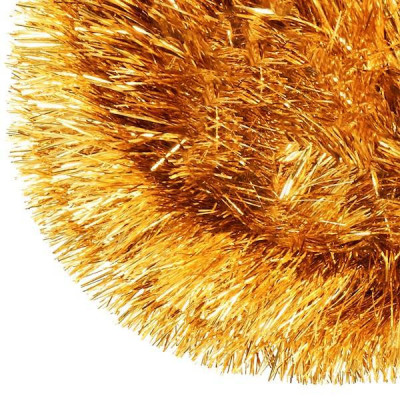 Vianočná reťaz Girlanda Premium 6m zlatá