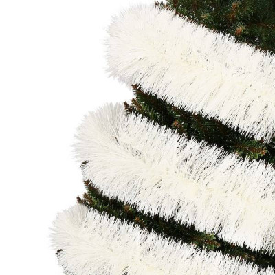 Vianočná reťaz Girlanda XXL 6m biela