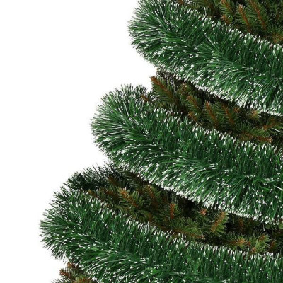 Vianočná reťaz Girlanda XXL 6m zelená zasnežená