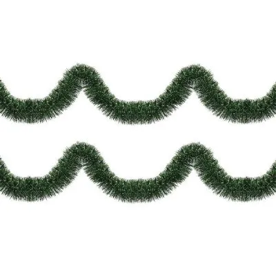 Vianočná reťaz Girlanda XXL 6m zelená zasnežená