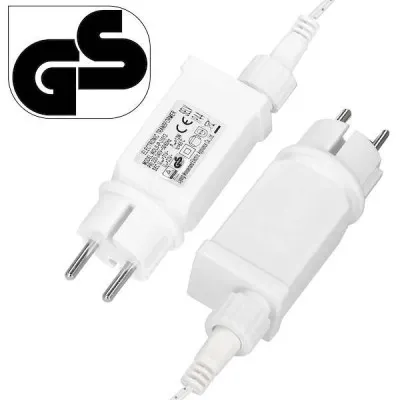 LED kvaple - 14,5m, 300LED, IP44, studená biela + záblesky