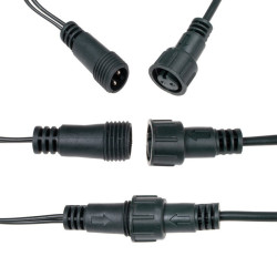 LED svetelná reťaz - 25,5m, 400LED, IP44, teplá biela