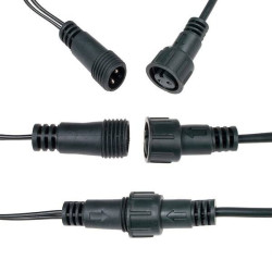 LED svetelná reťaz - 31,5m, 500LED, IP44, modrá