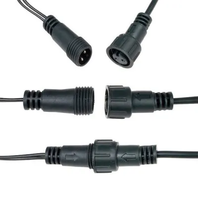 LED svetelná reťaz - 61,5m, 1000LED, IP44, teplá biela