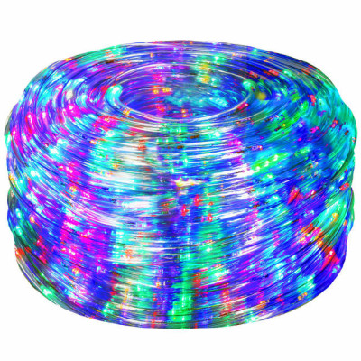 LED svetelná hadica - 10m, 240LED, 8 funkcií, IP44, multicolor