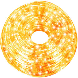 LED svetelná hadica - 20m, 480LED, 8 funkcií, IP44, teplá biela