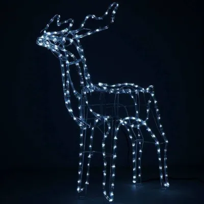 LED Sob - 90cm, 216LED, IP44, studená biela