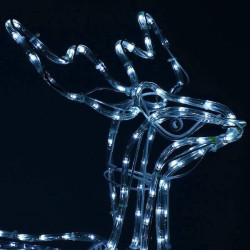 LED Sob - 90cm, 216LED, IP44, studená biela