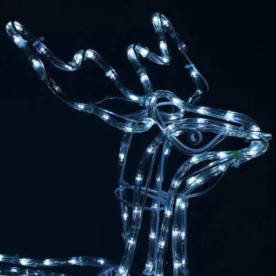 LED Sob - 90cm, 216LED, IP44, studená biela