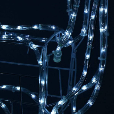 LED Sob - 90cm, 216LED, IP44, studená biela