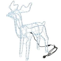 LED Sob - 90cm, 216LED, IP44, studená biela