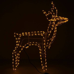 LED Sob - 90cm, 216LED, IP44, teplá biela