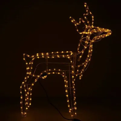 LED Sob - 90cm, 216LED, IP44, teplá biela