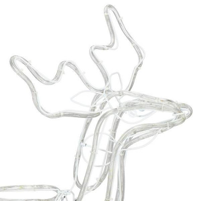 LED Sob - 90cm, 216LED, IP44, teplá biela