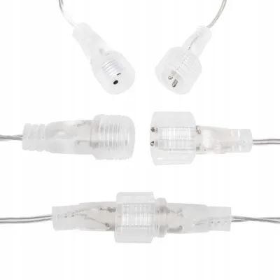 LED svetelný záves Hviezdy - 2x1, 1m, 136LED, 8 funkcií, ovládač, IP44, multicolor